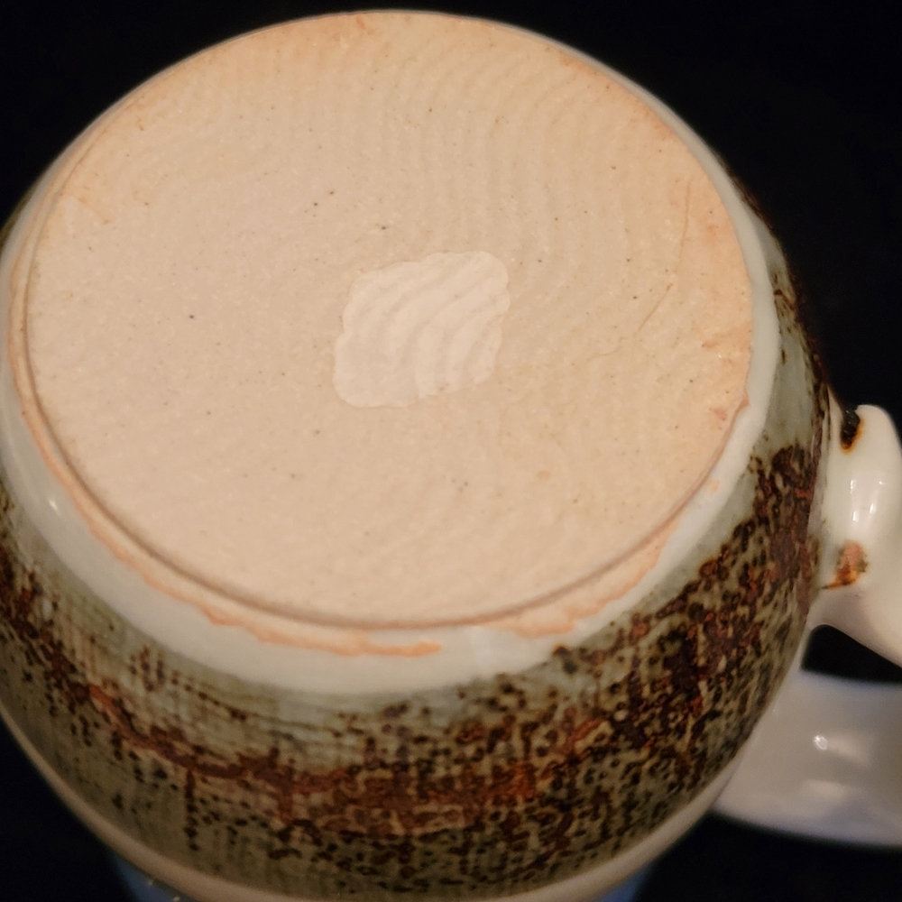 RARE OTIGARI Stoneware  Coffee Mug Country Side Farmhouse. - Picture 7 of 8